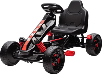 Produktbild von Pedal-Gokart für Kinder, Bremse, rutschfeste Räder, Alter 3-6