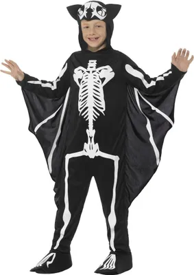 Immagine prodotto di Smiffys - Costume per bambini SM1893 (110-116) (Nero/Bianco)