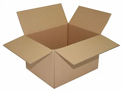 Produktbild von 25x Faltkarton  280x220x180mm 1-wellig Dickwelle braun