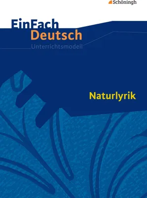 Produktbild von Naturlyrik. EinFach Deutsch Unterrichtsmodelle