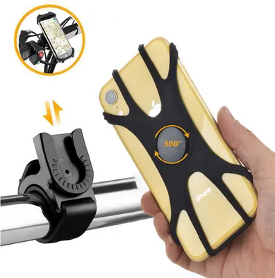 Obrázek produktu pro INF Univerzální držák na telefon na kolo - otočení o 360° A