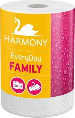 Obrázek produktu pro Kuchyňské utěrky 2-vrstvé HARMONY EVERYDAY FAMILY 30504