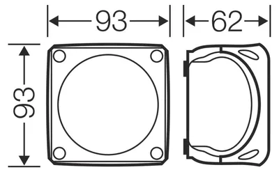 Immagine prodotto di Scatola di giunzione Hensel fino a 2,5qmm DK 0200 R