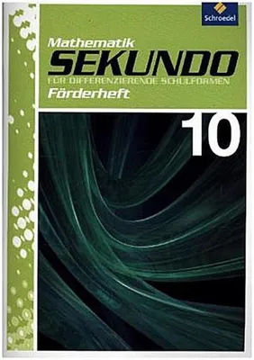 Image de Sekundo 10. Förderheft Mathematik. Differenzierende Schulformen - Ausgabe 2009