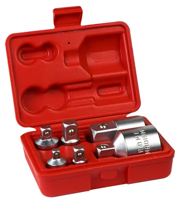 Stecknuss Adapter 6-tlg. Steckschlüssel Nuss Adapter Satz Schlagschrauber Zubehör 1-4 - 3-4 Zoll Nüsse Nussset Nuss Set Ratsche Knarre Werkstatt online kaufen 926304 22930 4031765229302