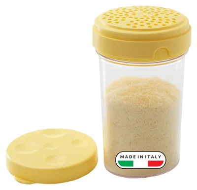 Immagine prodotto di Snips Spargi Formaggio Grattugiato 2in1 con Contenitore Porta Formaggio da Frigorifero, 300 ml
