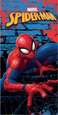 Immagine prodotto di Asciugamano da bagno e da spiaggia Spiderman, 70x140 cm