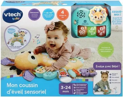 Produktbild von VTech Baby 80-560505, 0,25 Jahr(e), Batterien erforderlich, AAA, Stoff, Mehrfarbig
