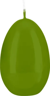 Produktbild von Eikerzen Klarlack Limonegrün 60 x Ø 45 mm, 6 Stück