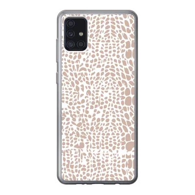 Produktbild von MuchoWow® Handyhülle Schutzhülle Hülle für Samsung Galaxy A52 5G Tiermuster - Rosa - Schlange Silikon Softcase Handy Hülle - Umschlag