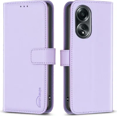 Produktbild von OPPO A58 Hülle - BINFEN Klapphülle - Lavendel