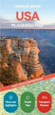 Obrázek produktu pro Lonely Planet USA Planning Map