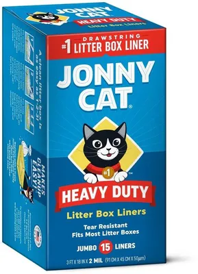 Image de Sacs pour déchets de chat, résistants, 15 pièces