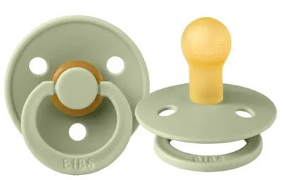 Immagine prodotto di Succhietto in gomma BIBS, 0-6 m, grigio/verde