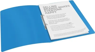 Produktbild von Esselte Ringbuch VIVIDA aus PP 2-Ringe blau