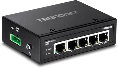 Immagine prodotto di TRENDnet Industrie Switch 5 Port Gbit IP30 Metall
