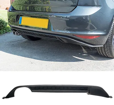 Produktbild von Heckdiffusor Diffusor Stoßstange Hinten Sport Look für VW Golf VII 7 ab 2012-