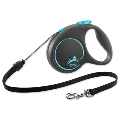 Obrázek produktu pro Flexi Black Design M lanko 5 m modré 20 kg