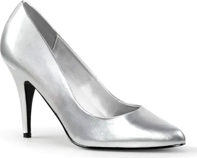 Produktbild von VANITY-420 Damen Pumps von Pleaser, Silber  , EU 35, US 5