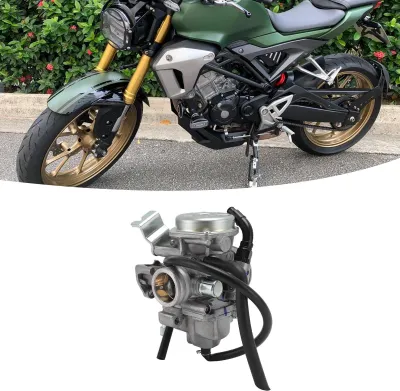 Produktbild von Motorradvergaser, 35 mm Außendurchmesser, 27 mm Innendurchmesser, hocheffiziente Motorvergaserbaugruppe für CB150 GL150 CARGO150