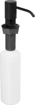 Zdjęcie produktu dla Akcesoria Sapho - Dozownik mydła, czarny matowy SP023B
