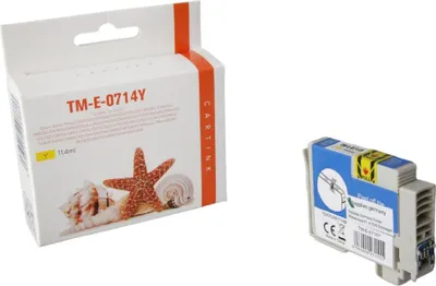 Produktbild von yellow Tinte 4.2-T07144010 kompatibel mit Epson T07144010