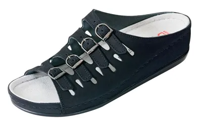 Produktbild von Berkemann Berkina HASSEL Pantolette, Nubuk, blau, 0737-320 41 1/2