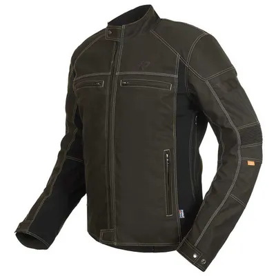 Image de Veste textile moto Rukka Raymore, marron foncé, 48