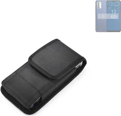 Produktbild von Holster Gürteltasche kompatibel mit Nokia G310 5G Holster Gürtel Tasche wasserabweisend Handy Hülle Schutz Hülle Outdoor schwarz K-S-Trade