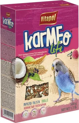 Zdjęcie produktu dla Vitapol zvp-2101, Nasiona, 500 g, Papuga, proso żółte, proso czerwone, nasiona mozgi kanaryjskiej, nasiona krokosza barwierskiego, owies...