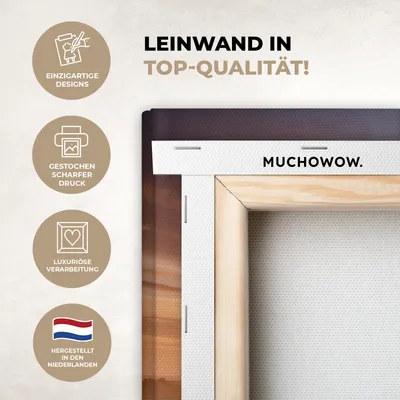 Obrázok produktu pre MuchoWow® - Plátno - krajina vresovisko so stromom, nástenný obraz, nástenné dekorácie obrazy obývacia izba, 120x80cm