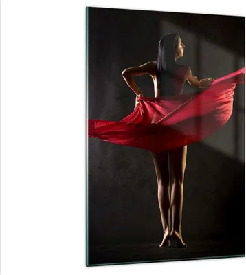 Produktbild von Bilder auf glas - Einteilig - Schönheit Körper Tänzer Mädchen - 80x120cm - Glasbilder - Wandbilder - Bilder - Wanddekoration aus Glas - Glas Bilder - Wandbild auf Glas - GPA80x120-2160