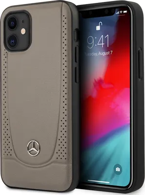 Immagine prodotto di Mercedes Mehcp12Sarmbr Iphone 12 Mini 5,4 Brązowy/Brown Custodia rigida Linea Urban
