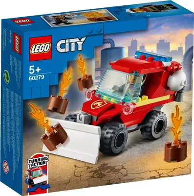 Zdjęcie produktu dla LEGO City Mały wóz strażacki, Zestaw do budowania, 5 lat(a), Plastik, 0 szt., 125 g
