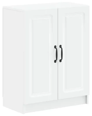Image de vidaXL Armoire de rangement pour salle de bain UTRECHT, blanche, 59,5 x 31 x 77 cm