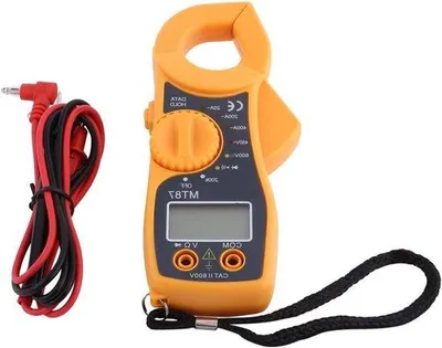 Zdjęcie produktu dla Cyfrowy multimetr do pomiaru napięcia AC/DC, prądu i rezystancji z wyświetlaczem LCD