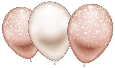 Produktbild von 6 Luftballons roségold