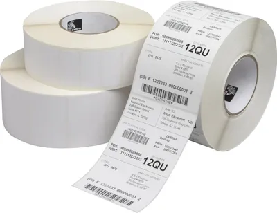 Image de Étiquettes - Z-Perform 1000T, 51 x 51mm, D200mm, noyau 76mm, 2740 étiquettes/rouleau, transfert thermique, permanent