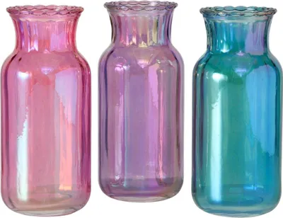 Produktbild von Boltze 2074833, Glas, Pink, Violett, Türkis, Glänzend, Tisch, Drinnen, Drinnen