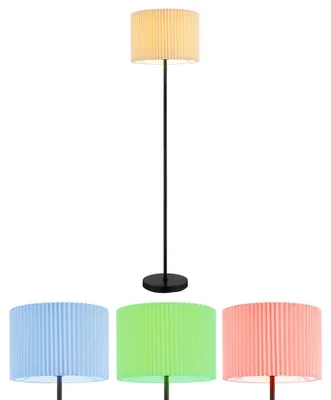 Produktbild von RGB LED Stehleuchte, Textil natur, schwarz, H 152 cm