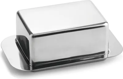 Produktbild von Karl Weis Butterdose L, Edelstahl, 19 x 11,5 x 6,5 cm