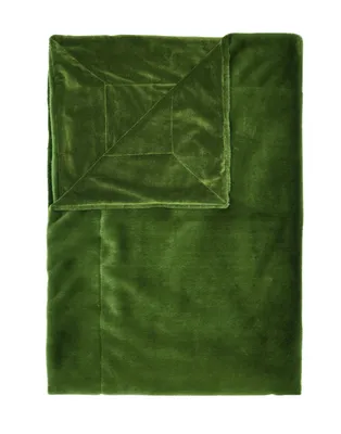 Produktbild von Essenza Plaid Furry Farbe Moss Größe 150x200cm