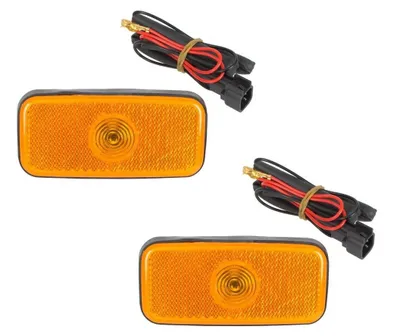 Produktbild von 2x Seitenmarkierungsleuchte Seitenbegrenzungsleuchte für Ford Transit MK6 2000-