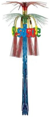 Produktbild von Beistle Deckhänger Partydekoration Zahl 50 aus Folie, 91 cm – für 50. Geburtstag oder Jubiläum