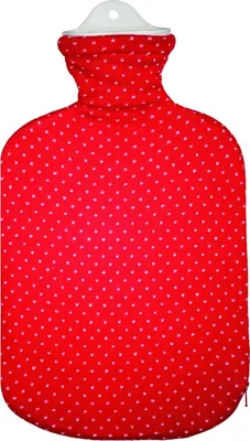 Produktbild von Wärmflasche Sänger mit Strickbezug Rote Königin