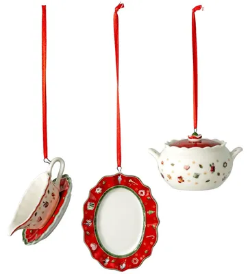 Image de Villeroy & Boch Ornements 3-pièces Toys Delight Decoration | Pièces de service : Pièces de service Motif : Pièces de service