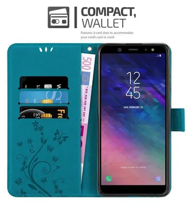 Zdjęcie produktu dla Cadorabo DE-146714, Samsung, Samsung Galaxy A6 2018, Niebieski
