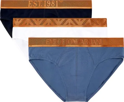 Produktbild von 3er-Pack EMPORIO ARMANI Herren Slip