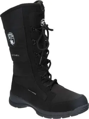 Produktbild von American Club Sn07 Damen Winterschuhe Softshell, Tripletex-Membran, Hohe Winterstiefel mit Fleecefutter, Gefüttert Schneestiefel, Schwarz 41