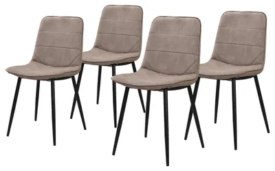 Produktbild von home24 Polsterstuhl - 4er-Set